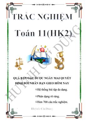 Bài tập Toán 11  Tổng hợp